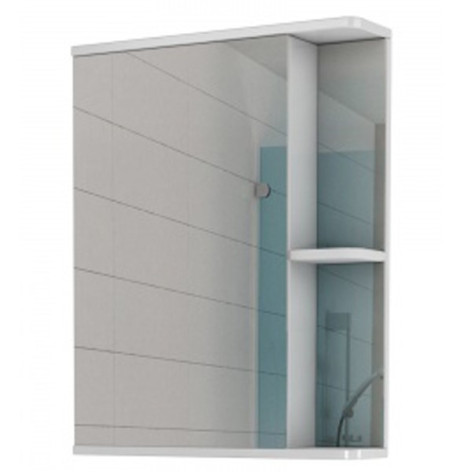 Шкаф-зеркало Норма 1-55 левый Айсберг