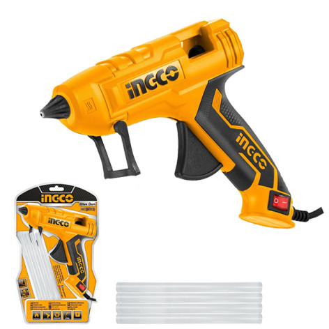 Пистолет клеевой 150 Вт 11 мм INGCO GG258 Пистолет клеевой 150 Вт 11 мм INGCO GG258