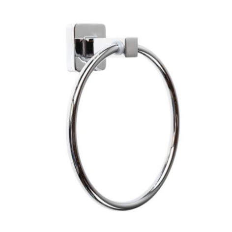 Держатель металлический для полотенец 17,2*6*15,5 см стальной (1/10)  Baizheng