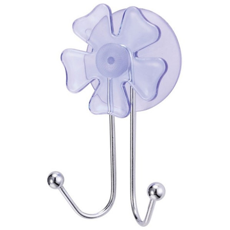 Крючок двойной 311461 Цветок фиолетовый Крючок двойной 311461 Цветок фиолетовый