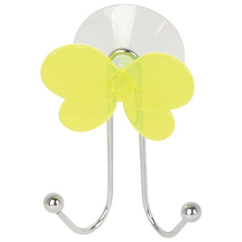Крючок двойной 311462 Бабочка зеленый Крючок двойной 311462 Бабочка зеленый