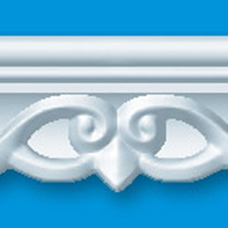 Картинка Плинтус инжекционный 13024 1,3м 34х38мм (угол В1324) Формат