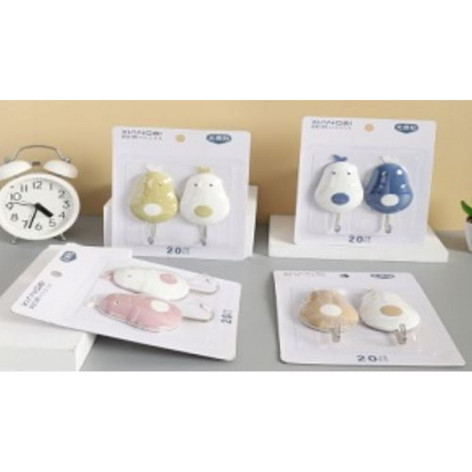 Набор пластиковых крючков 2 шт 5*9.5 см самоклеящийся металл держ ассорти BZ-5211 Baizheng Набор пластиковых крючков 2 шт 5*9.5 см самоклеящийся металл держ ассорти BZ-5211 Baizheng