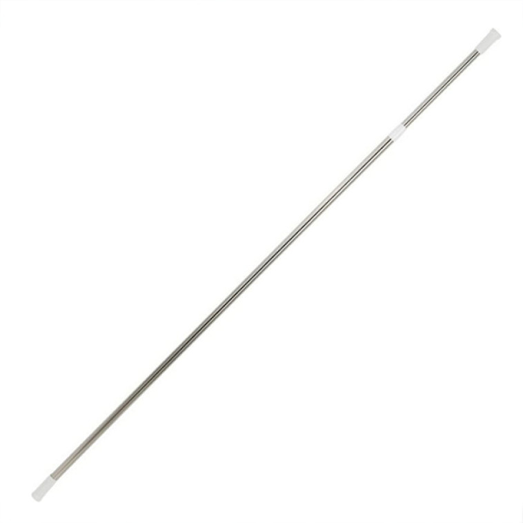 Карниз для ванной Рыжий кот,140-260 см, нерж. сталь, хром