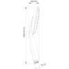 Мини изображение Лейка для душа 1 реж Ledeme M01 Хром