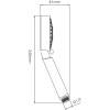 Мини изображение Лейка для душа 3 реж Ledeme M10 Хром