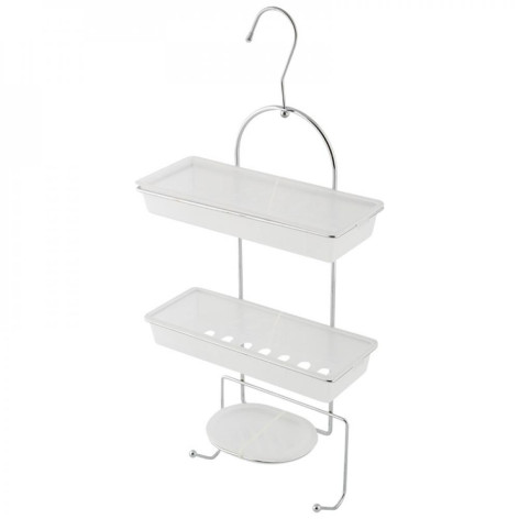 Полка двухъярусная 25*52*10 см подвесная B0931 Рыжий Кот