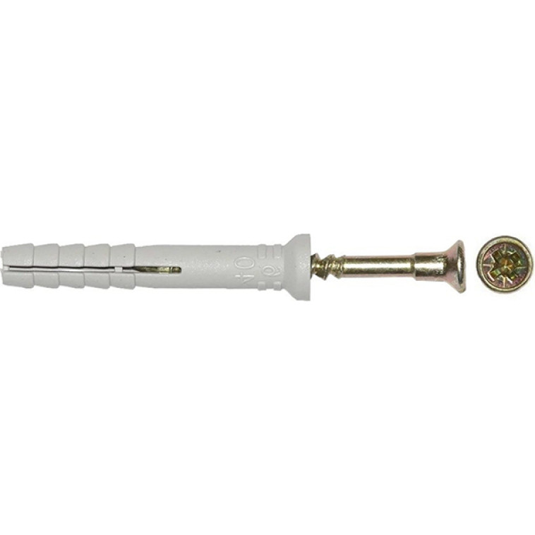 Дюбель-гвоздь  гриб 6*40 PREMIUM (100шт) KRANZ