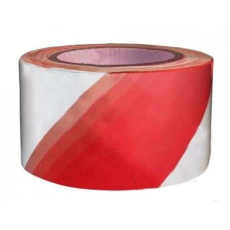 Лента сигнальная красно-белая 70*200 Управдом