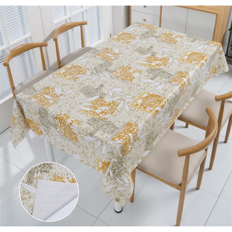 Клеенка ПВХ нетканая основа 1,37*20 м 0,18 мм рис D81564-1 Grace