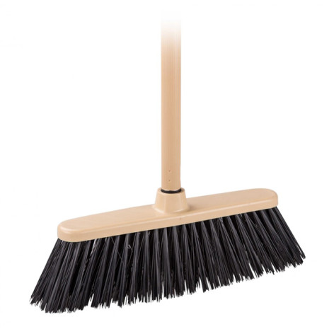 Щетка пластиковая для пола с черенком 1115х280х60 мм КОМФОРТ
