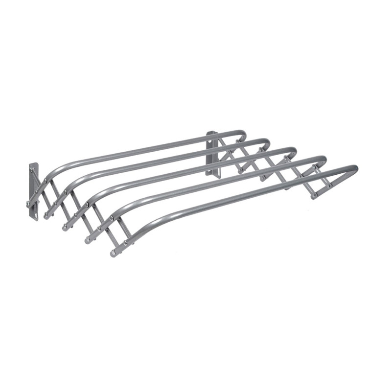 Сушилка металлическая настенная серебряная 600*450*185 мм Nika