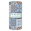 Мини изображение Коврик для ванной ПВХ 0,80*15м ПРЕОБРАЖЕНИЕ 225PT-orange-blue