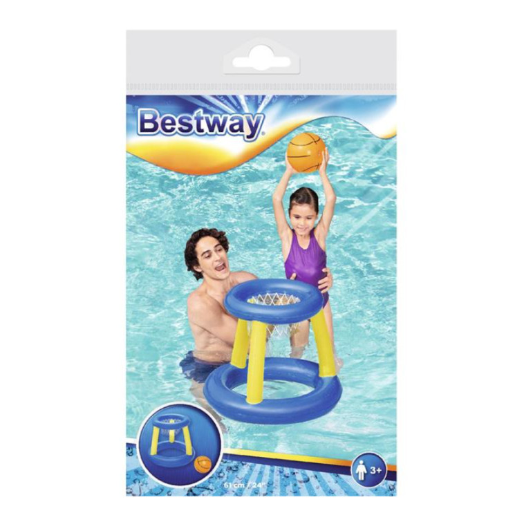 Фото Набор для игры на воде 61 см Баскетбол корзина мяч BestWay