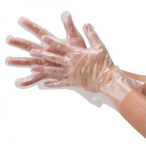 Перчатки однораз.полиэтиленовые M Перчатки однораз.полиэтиленовые M