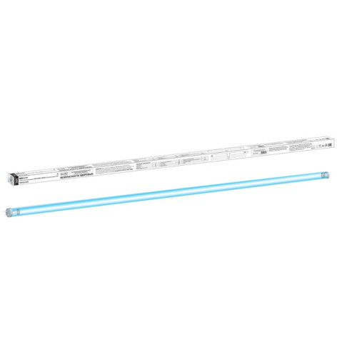 Лампа бактерицидная G13 30Вт UVC T8  безозоновая TDM