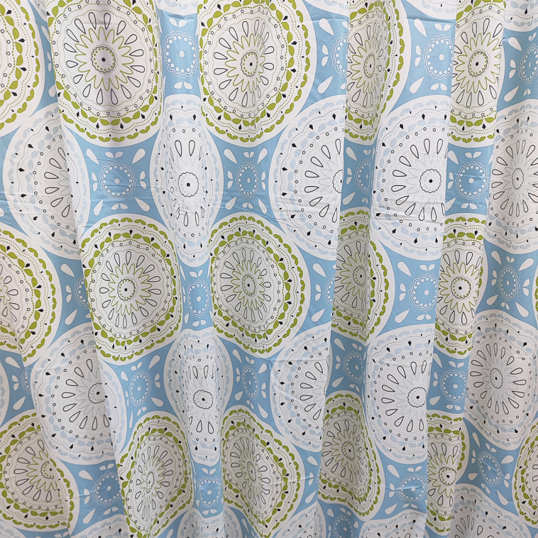 Штора для ванной Dikalan 180*180 орнамент