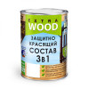 Мини изображение Защитно-красящий состав 3в1  EXTRA  Махагон 0,8л (8)FARBITEX PROFI WOOD EXTRA