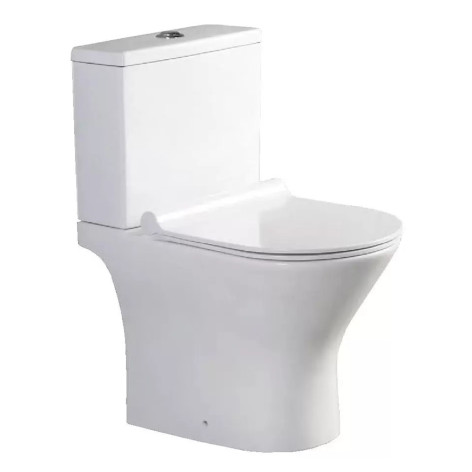 Унитаз наппольный Knois KN2224000 белый, горизонт. выпуск, безободк., микролифт 61*36*75,5см Унитаз наппольный Knois KN2224000 белый, горизонт. выпуск, безободк., микролифт 61*36*75,5см