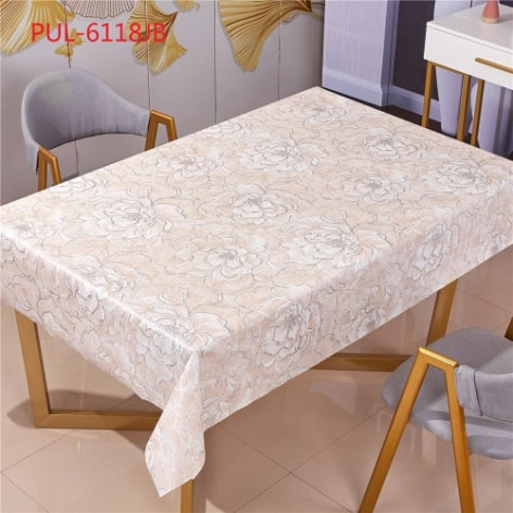 Клеенка ПВХ тканевая основа 1,37(+-3)*20 м с полиуретановым покрытием рис PUL-6118JB Grace