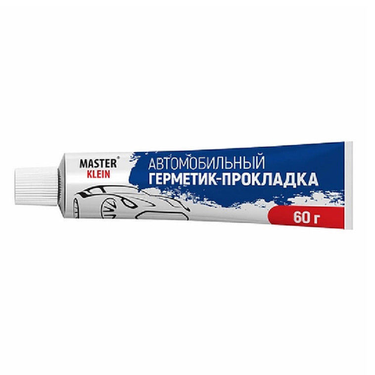 Герметик-прокладка автомобильный белый 60гр Master Klein