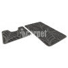 Мини изображение Коврик для ванной Актив 001 50*80/50*40 серый 50 Шахинтекс