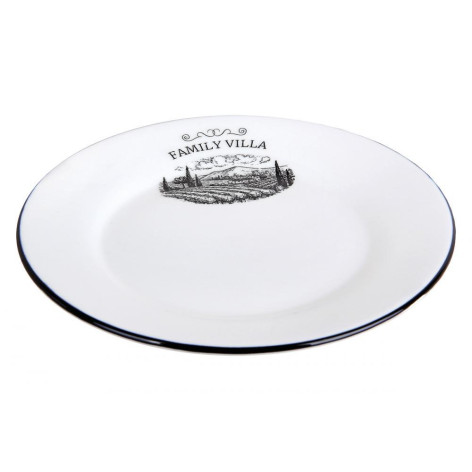 Тарелка керамическая десертная  18 см Family villa Коралл