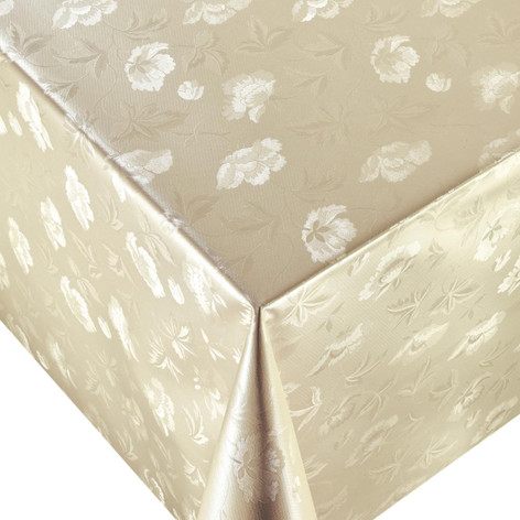 Клеенка ПВХ на нетканой основе 1,4*20м шампань Dekorama