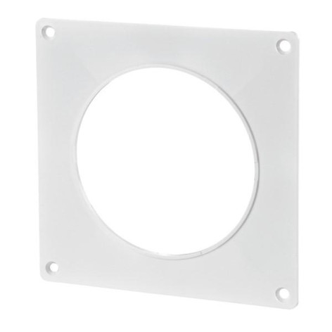 Пластина настенная d=125 Пластик