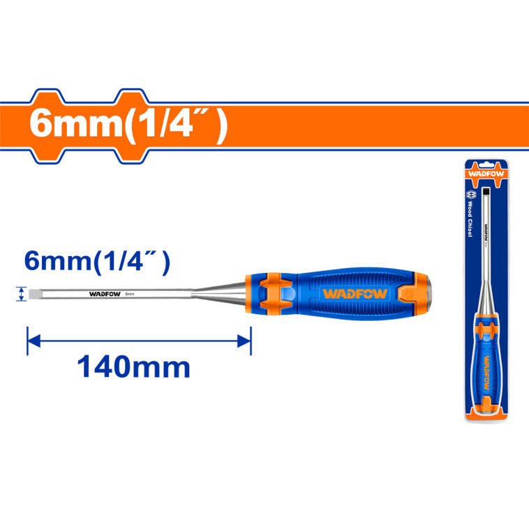 Стамеска  6 мм WADFOW WWC1206