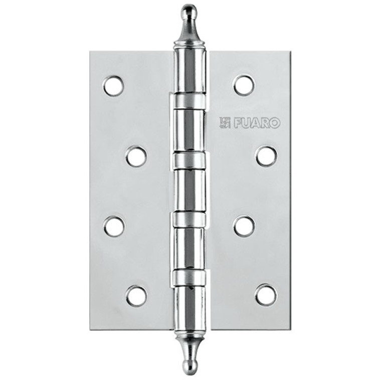 Картинка Петля универсальная 4ВВ/А/BL 100х75х2,5   (хром) БЛИСТЕР