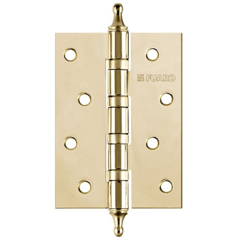 Петля универсальная 4ВВ/А/BL 100х75х2,5   (латунь/золото) БЛИСТЕР