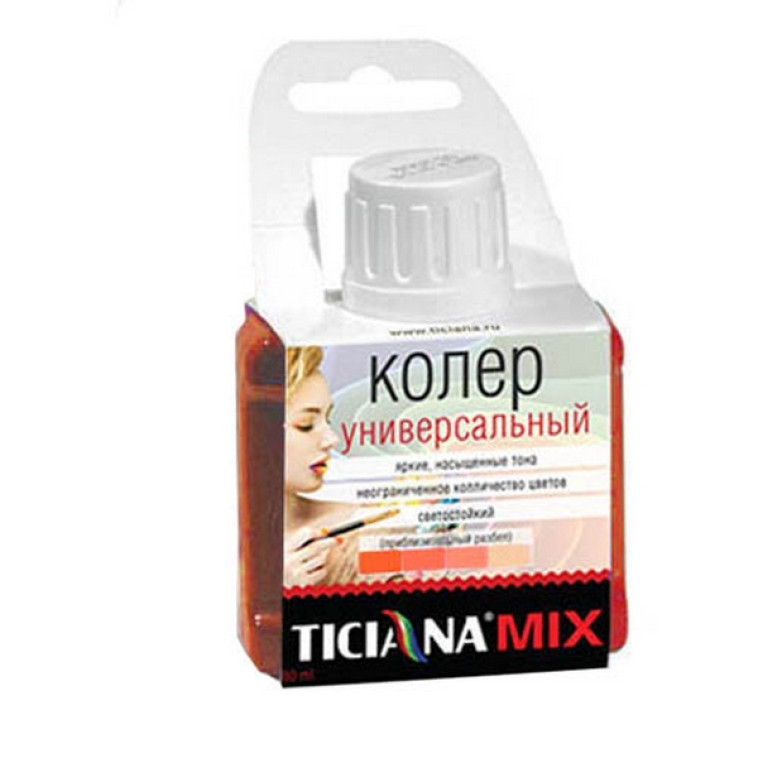 Фотография Колер универсальный Ticiana бирюзовый 80мл