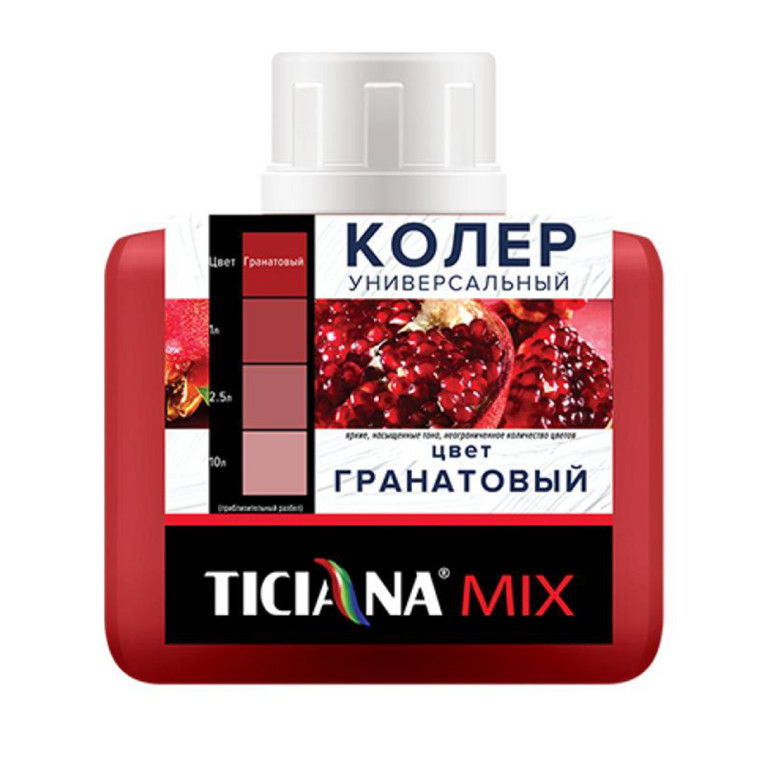 Фото Колер универсальный Ticiana гранатовый 80мл