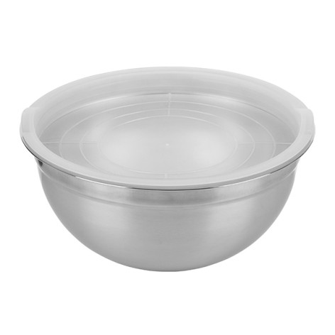 Миска из нерж стали 4.3 л с  пласт крышкой Amarena Mallony