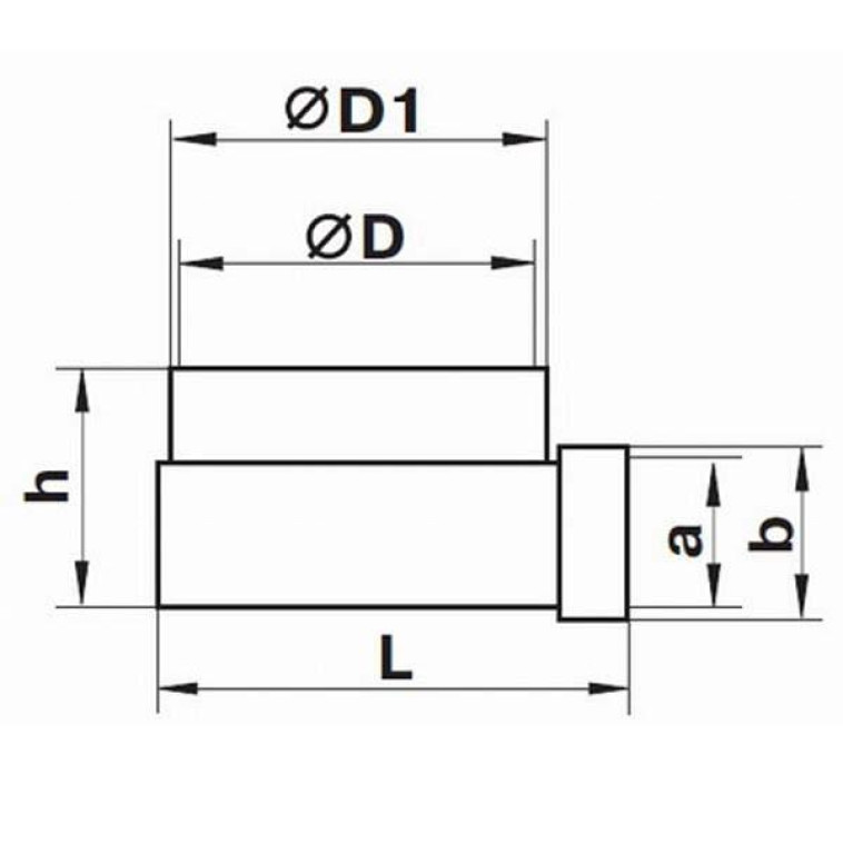 Изображение Соединительное колено 55*110/d=100