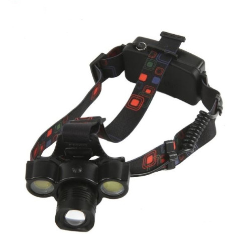 Фонарь налобный  led 10*11*9 см 2 аккумулятор 4 режима Baizheng