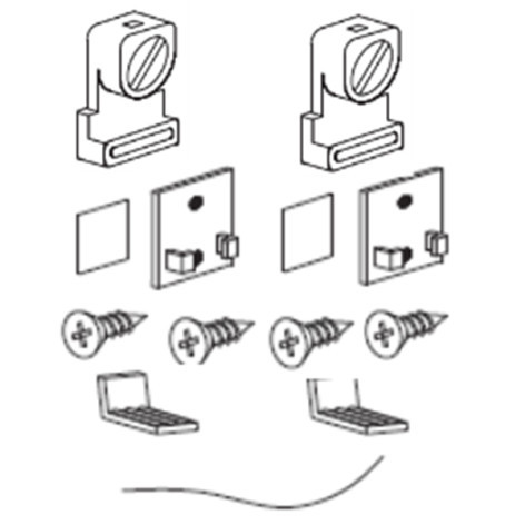 Комплект натяжения леска для рулонной шторы мини Дельфа Комплект натяжения леска для рулонной шторы мини Дельфа