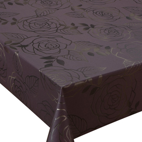 Клеенка ПВХ 1,4*20 м арт Silky-187 Burgundy Meiwa