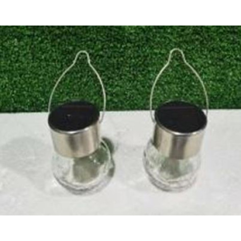 Фонарь уличный  6*6*9 см на солнечной батарее подвесной Лампа Baizheng