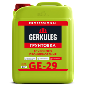 Грунтовка GE-29 глубокого проникновения 10кг ГЕРКУЛЕС