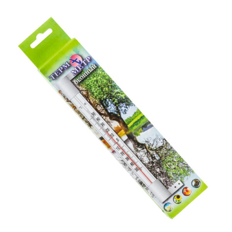 Термометр оконный 250*60*25 мм в картоне ТБ-202 Стандарт Термометр Термометр оконный 250*60*25 мм в картоне ТБ-202 Стандарт Термометр