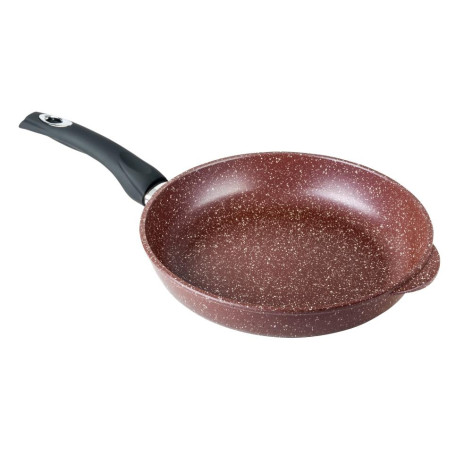 Сковорода алюминиевая 28 см Шоколад Горница