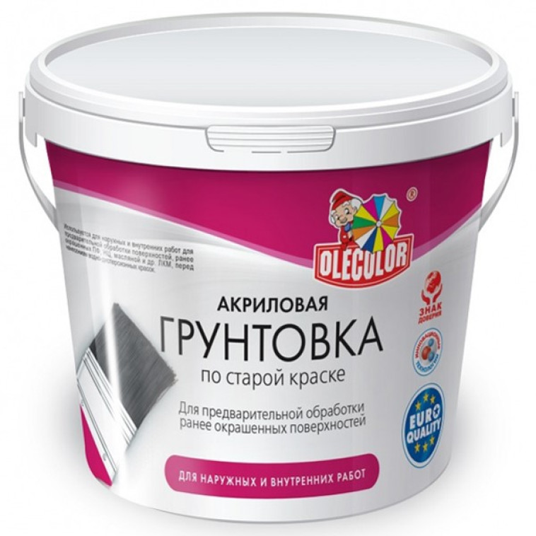 Грунтовка универсальная Olecolor по старой краске 3кг