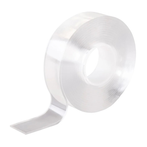 Лента-нано клейкая двухсторонняя многоразовая 25мм*3 м REXANT