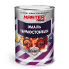 Мини фото Эмаль по ржавчине алкидная MASTER PRAME серебро термостойкая +600 0,8кг