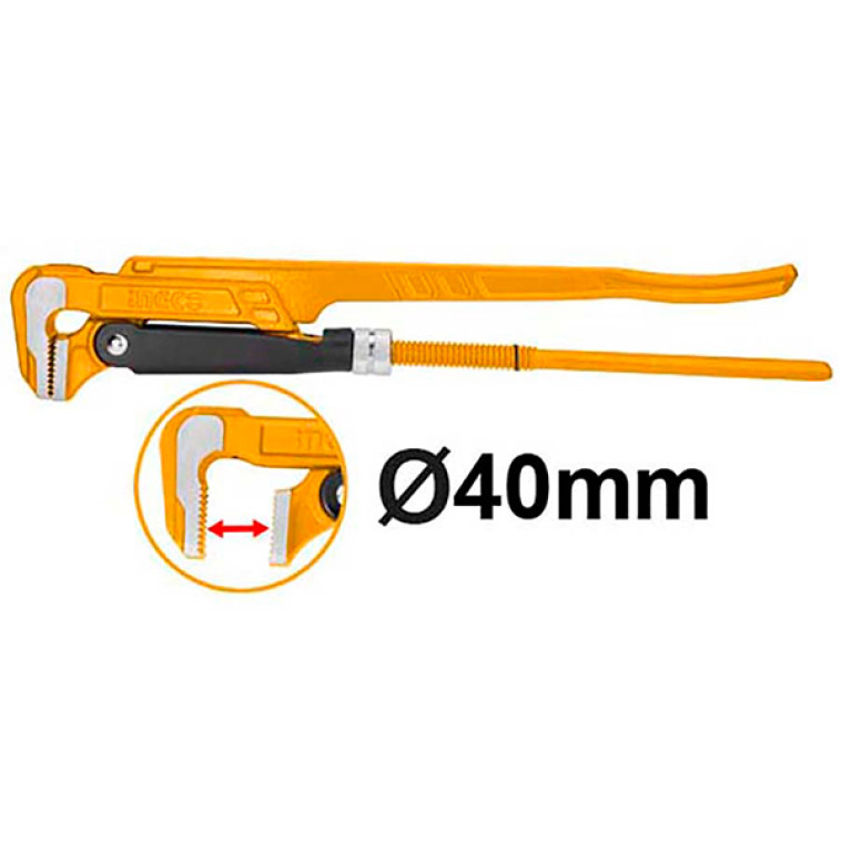 Ключ трубный рычажный  1'' INGCO HPW04011