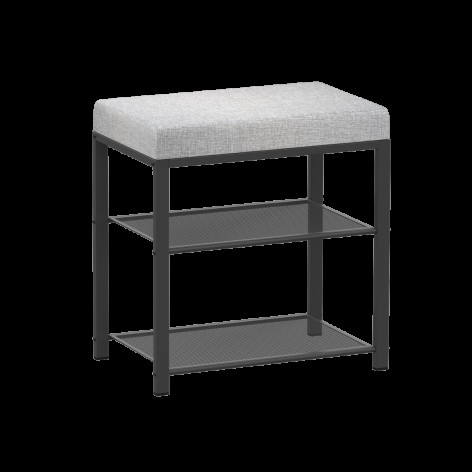 Банкетка металлическая 47*30*49 см графит Торонто 13S ЗМИ