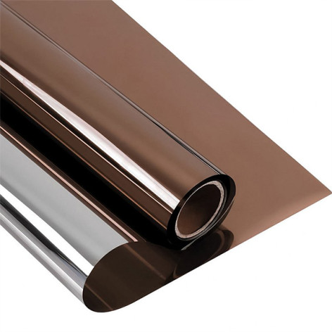 Плёнка оконная статическая TM5-T03/S90 шир.90см дл.150см кофе светоотражающая Плёнка оконная статическая TM5-T03/S90 шир.90см дл.150см кофе светоотражающая