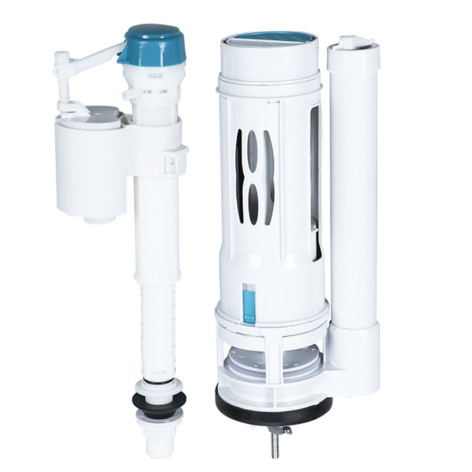 Арматура для смыва унитаза KN6820000 моноблок KNOIS 18*28,5см